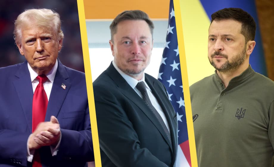 Uppgifter: Elon Musk deltog i Trump-samtal med Zelenskyj